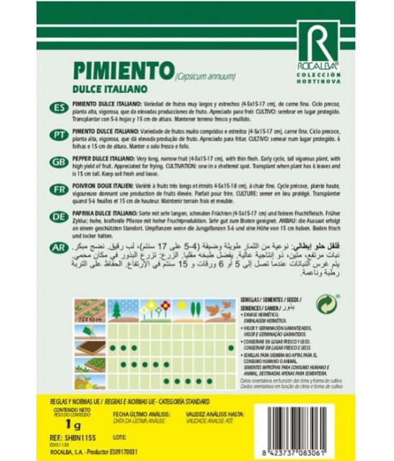 Pimento Doce de Itália