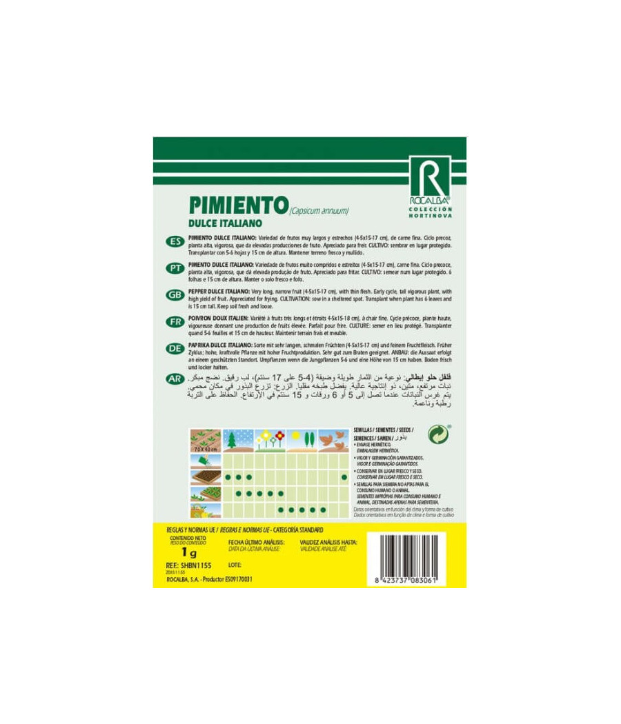 Pimento Doce de Itália