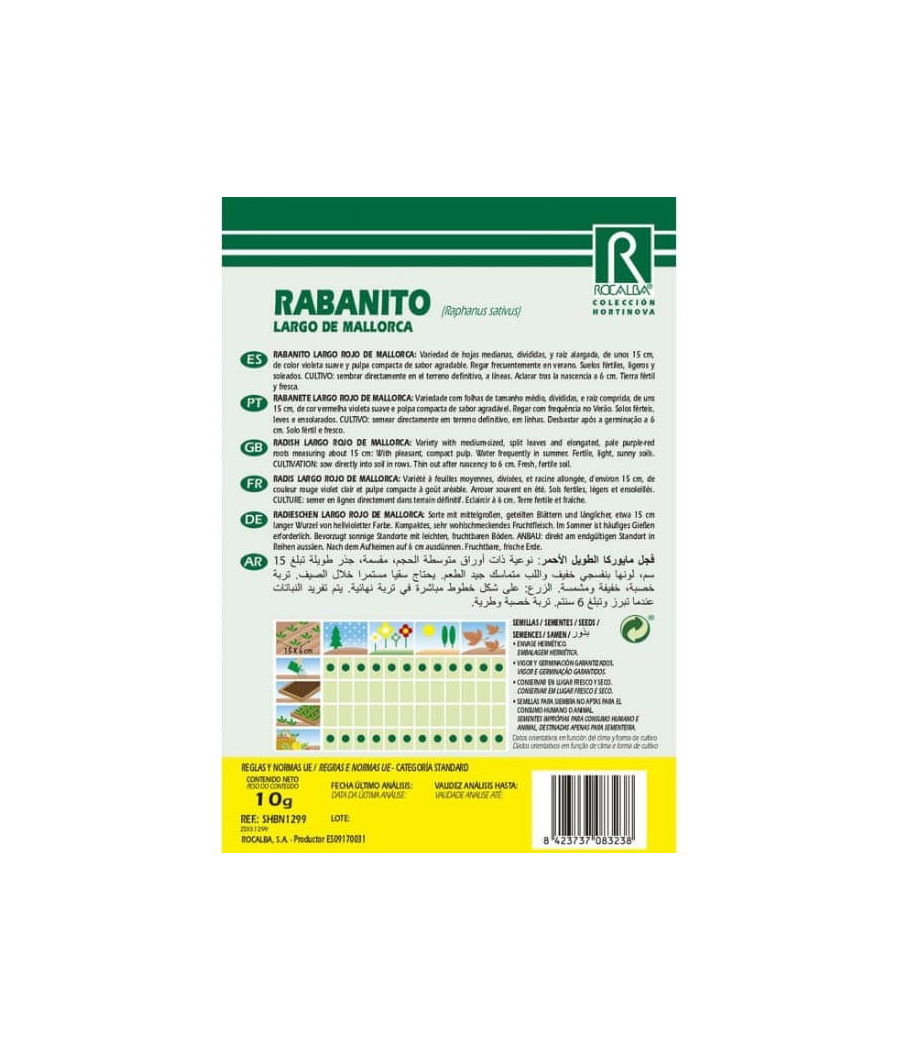 Rabanete Longo de Mallorca