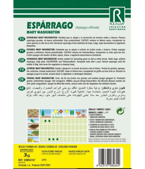 Espargo Mary Whashington