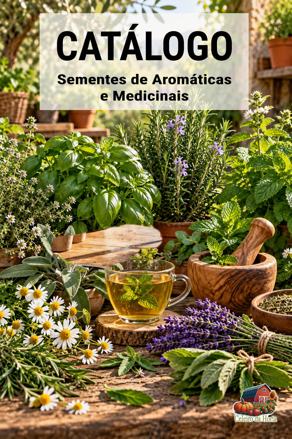 Sementes de Aromáticas e Medicinais